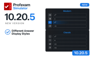 ProfExam Simulator 10.20.5 - What's New