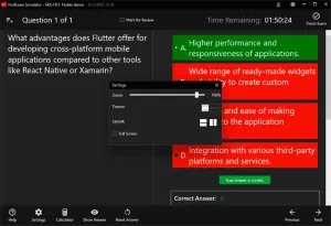 ProfExam Release 8: Text Scaling