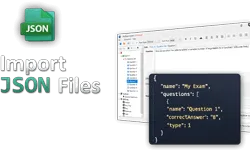 How to Import JSON Files in ProfExam Creator