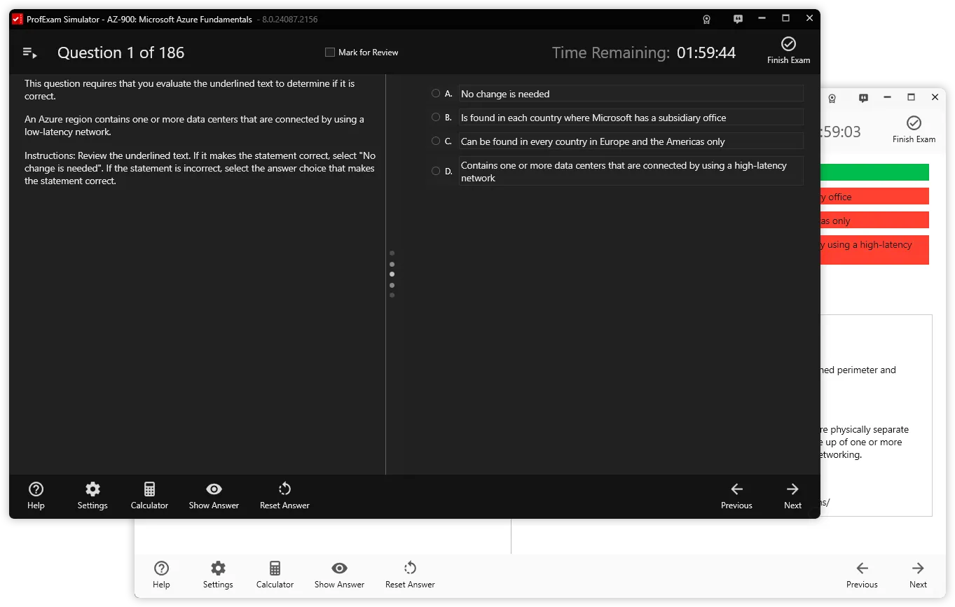 ProfExam Release 8: Dark Theme for Exam Simulator