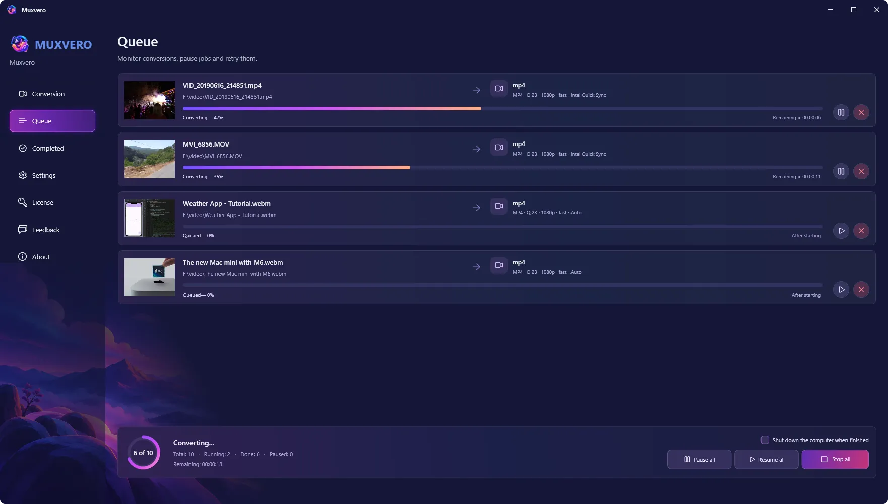 Introducing Muxvero for Windows: Batch Video and Audio Conversion With a Queue You Control
